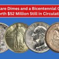 Eight Rare Dimes and a Bicentennial Quarter Worth $52 Million Still in Circulation