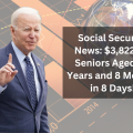 Social Security News: $3,822 for Seniors Aged 66 Years and 8 Months in 8 Days!